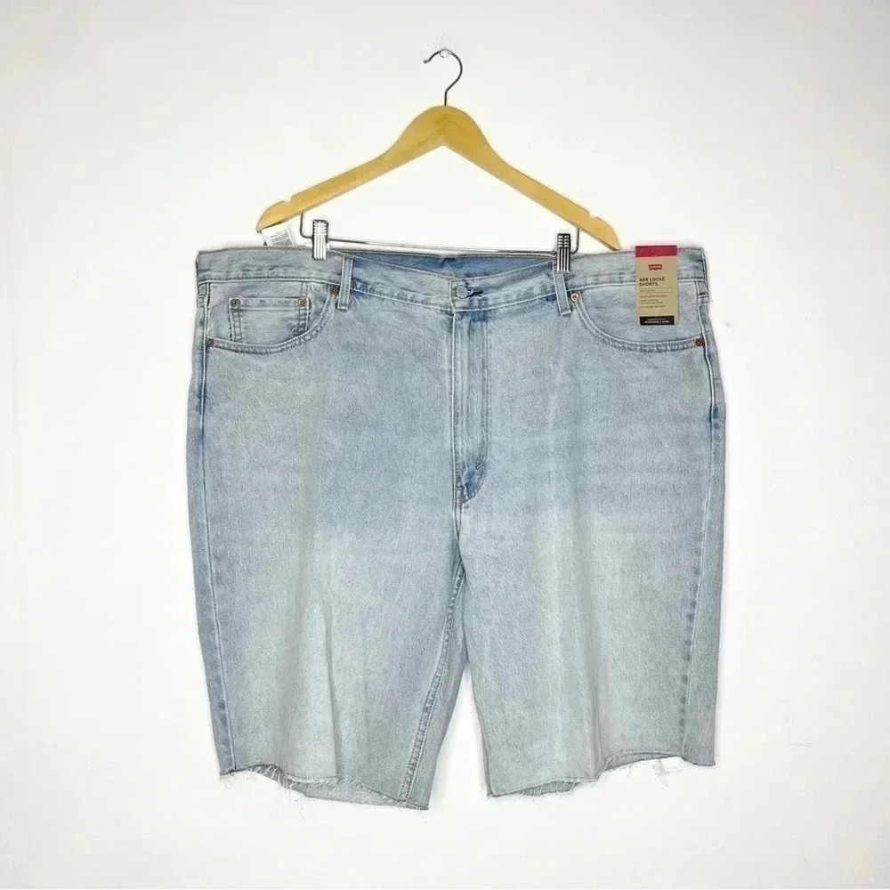 Levi's Light Blue Jean Shorts for Men
